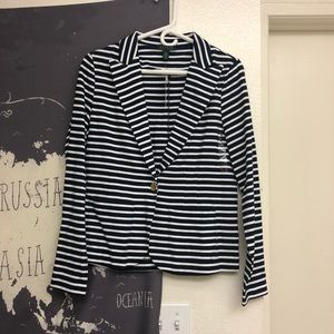 LAUREN RALPH LAUREN Striped Blazer